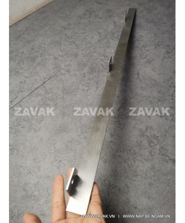 Nẹp âm sàn inox 45mm